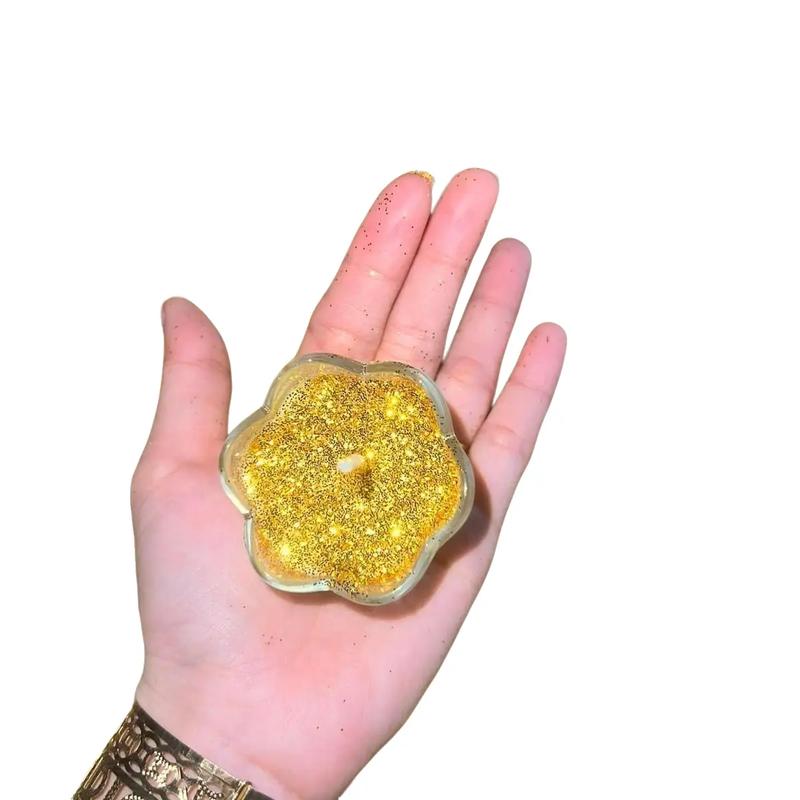 COMBO 36 LY HOA MAI (ĐẦY ĐỦ NGUYÊN LIỆU LÀM LY NẾN) - NẾN THƠM - Decor Decor Nến Thơm nguyen lieu lam bo nen Decor Phòng