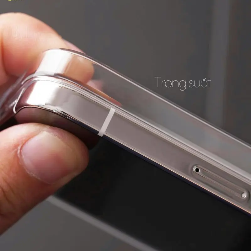 ( Ốp cứng )Ốp lưng trong cứng siêu mỏng không ố màu cho iphone 16/15/14/13/12/11/pro/promax/plus-lkg 3