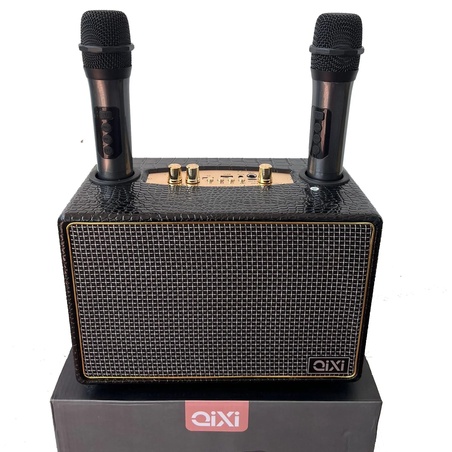 Loa Bluetooth, Sk2036, với 2 micro không dây, loa nhạc