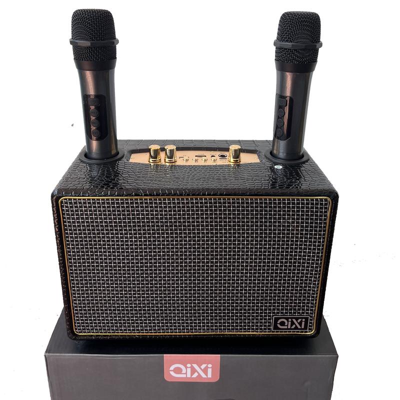 Loa bluetooth sk2036 tặng kèm 2 mic không dây ,Loa Nghe Nhạc