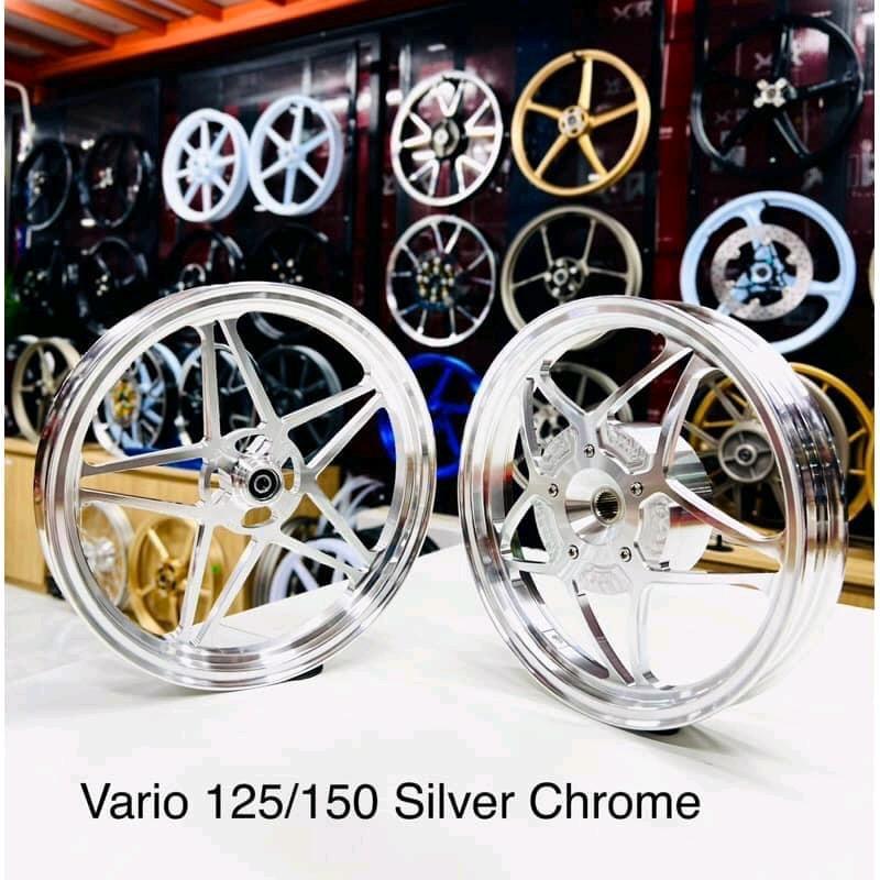 Mâm Cnc ngôi sao X1r Vario Click Vision AB - phụ kiện thay thế vành xe máy Phụ Tùng