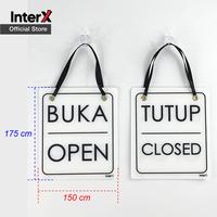 Gambar InterX Signage / Papan Tanda BUKA TUTUP - BUKA TUTUP dari InterX Folder Kab. Tangerang 2 Tokopedia