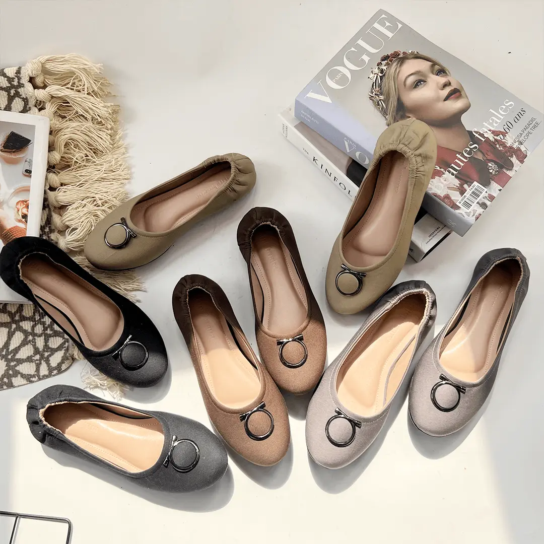 Sepatu Wanita Flat Shoes Balet Yuna Size 36 - 45