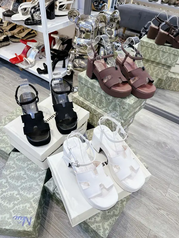 TS Sandal xuồng H, cao 7f, size 35 - 39 8