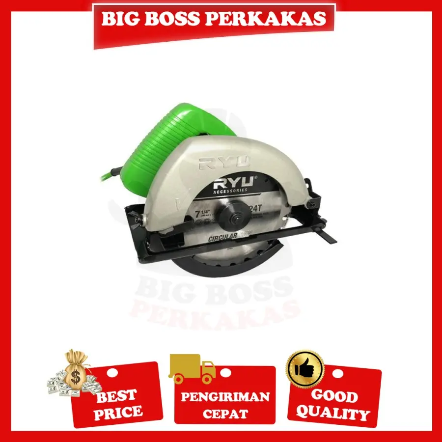 MESIN CIRCULAR SAW RYU RCS 185-1 - MESIN CIRCLE RYU 7" - RYU RCS 185-1