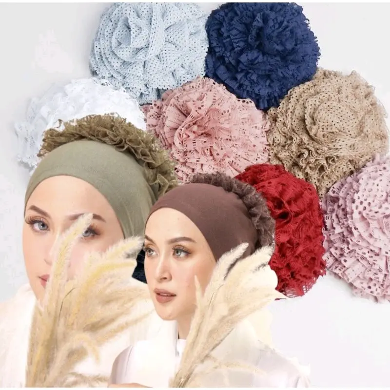 Ciput turki Daleman jilbab inner hijab Renda