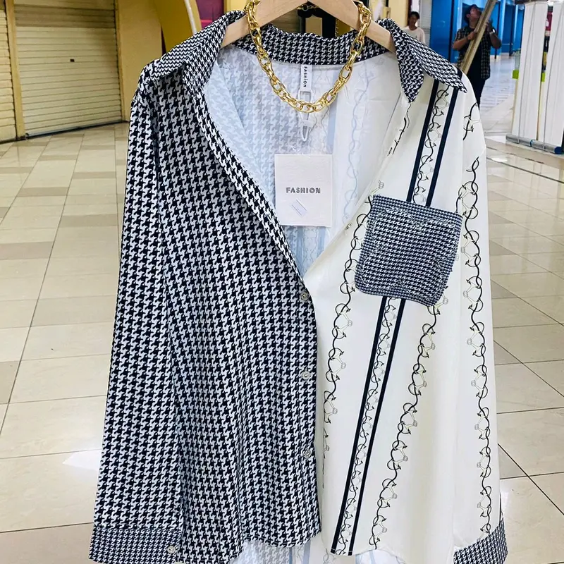 Ld 114 pjg 70 kemeja silk import fashion 7