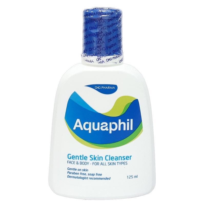  CHÍNH HÃNG SỮA RỬA MẶT DHG AQUAPHIL 125ML Nữ Skincare Women Cho Bé Dưỡng Ẩm Da Làm Đẹp Da