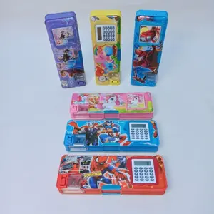 KOTAK PENSIL MAGNET KALKULATOR / SERUTAN KARAKTER / KOTAK PENSIL MAGNET /  KALKULATOR FANCY KARAKTER