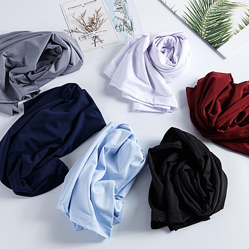 Áo Vest Nam, Không Tay, Cổ Chữ V, Nhanh Khô, Làm Bằng Lụa Lạnh Áo Vest Áo Ba Lỗ, Thích Hợp Mặc Hàng Ngày 4