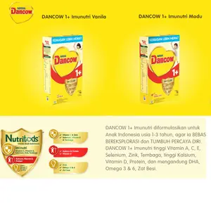 Susu Dancow 1+ Vanila / Madu 1kg Bubuk