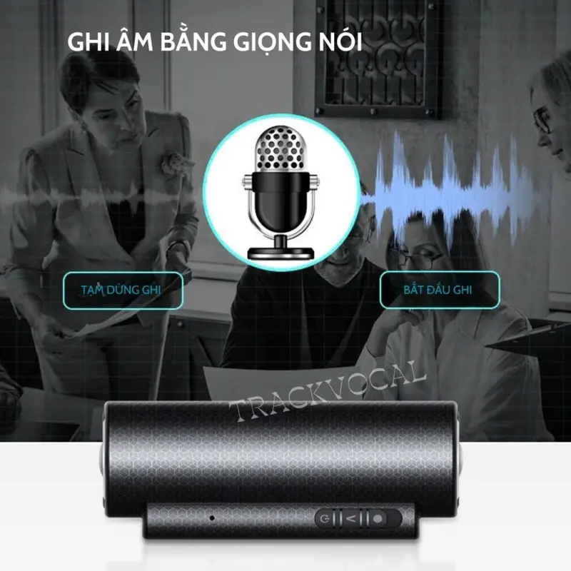 Máy ghi âm mini chuyên nghiệp siêu lọc âm A70S pin 20-25 ngày Máy thu âm giọng nói siêu nhỏ gọn, Bảo hành 12 tháng 7