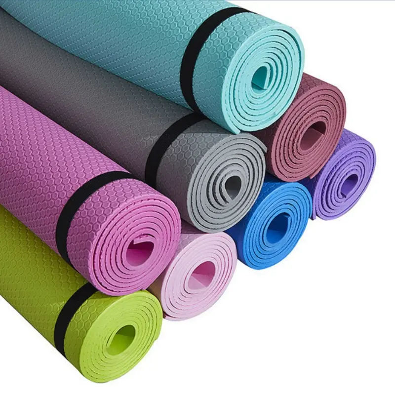 Thảm Tập Yoga, Chống Trượt, Thảm Tập Thể Dục Thể Thao, Bọt EVA Thoải Mái, Dày 3MM-6MM, Thích Hợp Tập Thể Dục, Yoga Và Pilates, Thảm Thể Dục Dụng Cụ, Mat 2