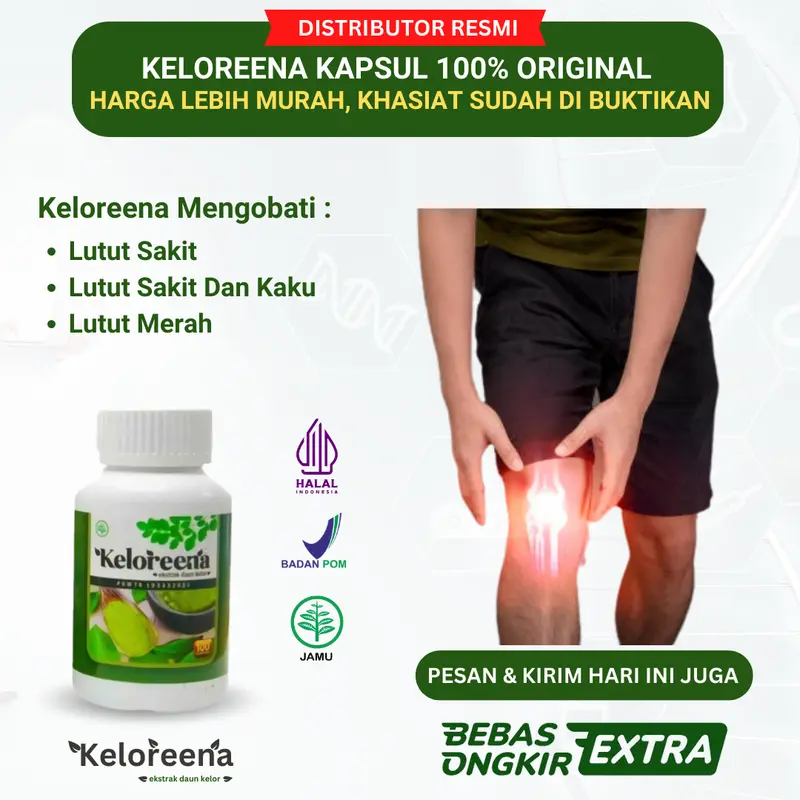 Keloreena Kapsul Solsui Atasi Sakit Lutut Dan Kaku 0
