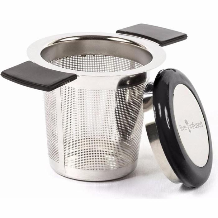 Filter Saringan Teh Infuser Brew In Tea Strainer Loose Leaf Tea 1