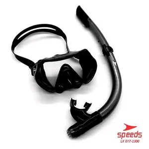 ALAT SNORKELING ORIGINAL KACAMATA SENORKELING ORIGINAL SPEEDS  SET FREE BAG