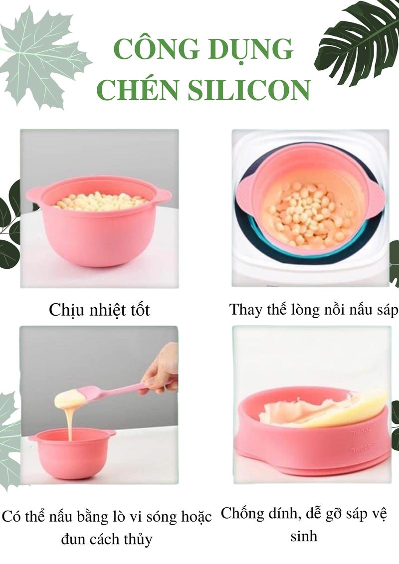 Product Introduction of Combo sáp thơm wax lông Youngerist và chén silicon nấu sáp dẻo không hôi nhựa tẩy lông toàn thân không chứa silicon 39