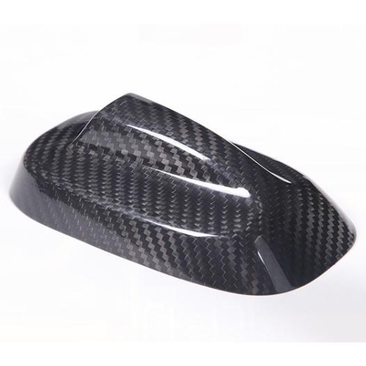 Vỏ bảo vệ sợi carbon ăng-ten MINI COOPER, Thích hợp cho F55, F56, R55 và R56, Vỏ trang trí bảng ăng-ten mái nhà, làm bằng sợi carbon 3