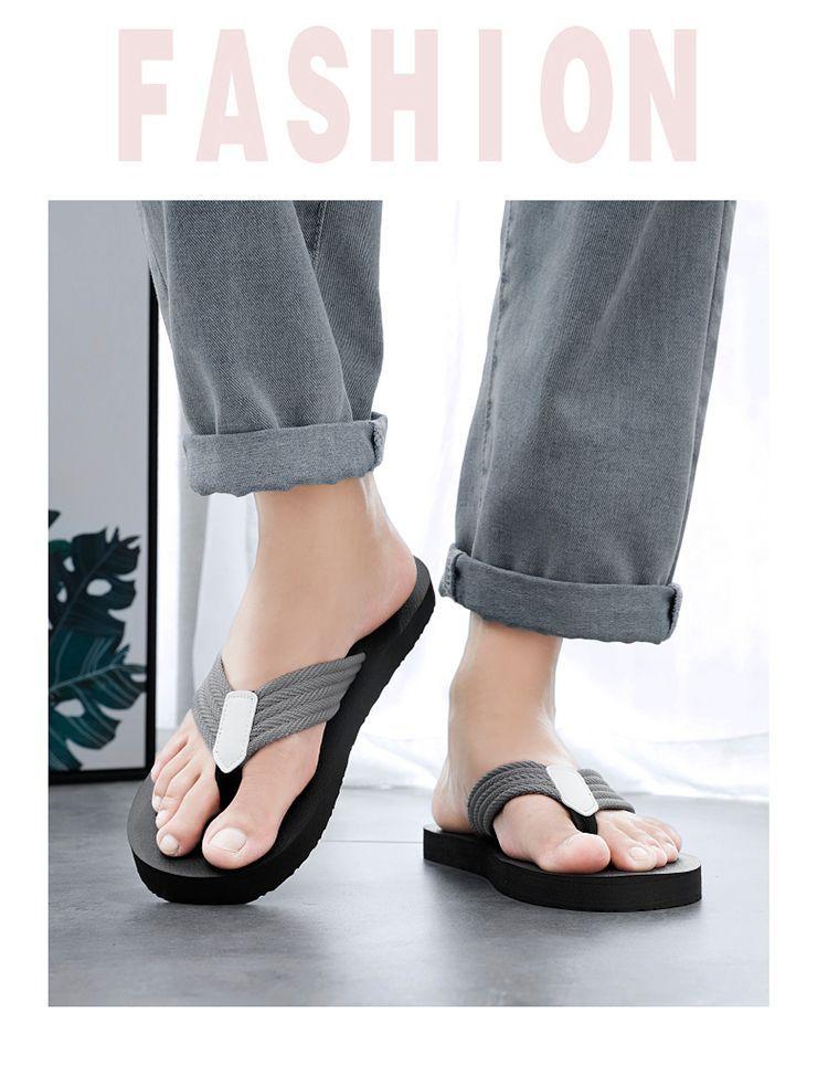 Product Introduction of Dép Xỏ Ngón, Dành Cho Nam Giới, Chống Trượt, Thích Hợp Cho Mùa Hè, Có Thể Đeo Ngoài Trời, Chống Mài Mòn, Thời Trang, Đế Mềm, Phong Cách Thường Ngày Ngoài Trời, Cá Tính, Thời Trang DéP Đế Bằng 13