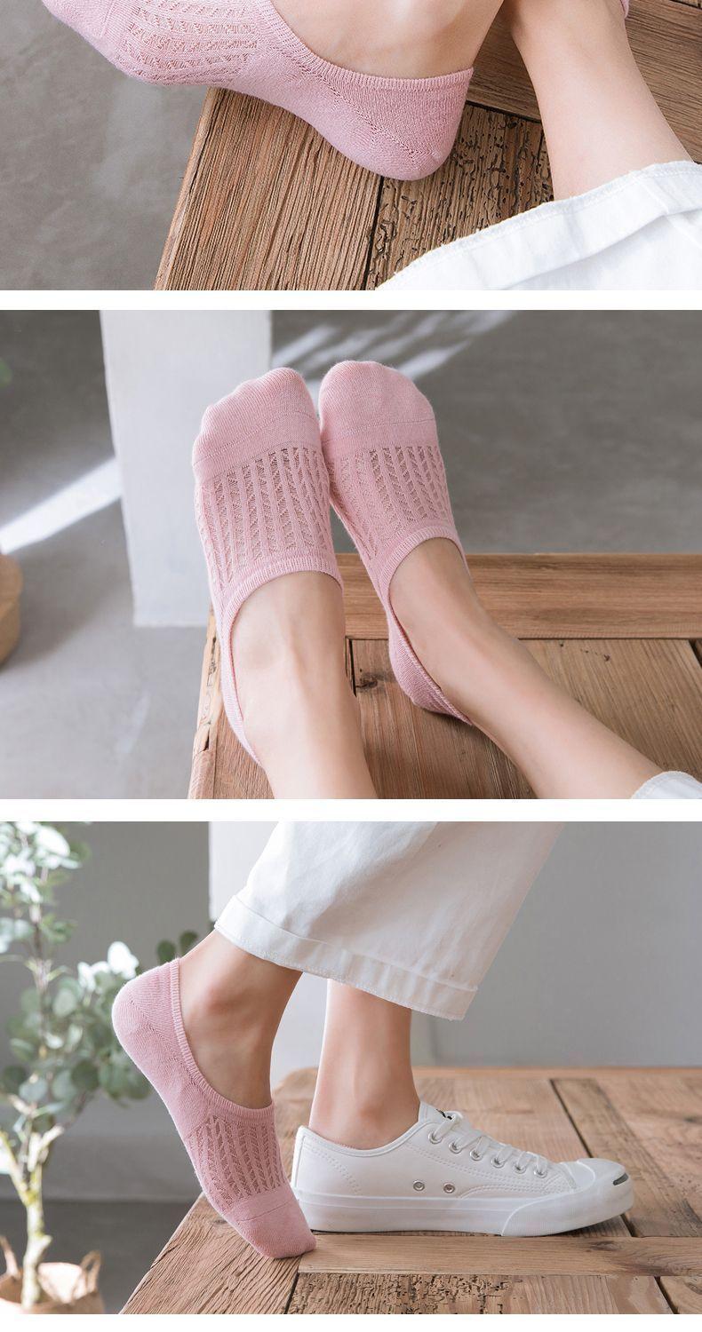 Product Introduction of Tất Nữ, Cổ Thấp, Chống Trượt, Silicon Vô Hình, Cắt Nông, Tất Nam Và Nữ Cùng, Có Thể Đeo Được, Năm 2025, Thiết Kế Mười Màu, Thích Hợp Cho Tất Cả Các Mùa 10