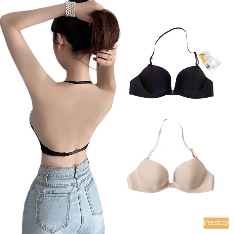 Áo lót dây trong dành cho mặc đầm hở lưng Áo ngực mút dày - Nữ - Bra Women AN138 Voi Nhung aodan bantay