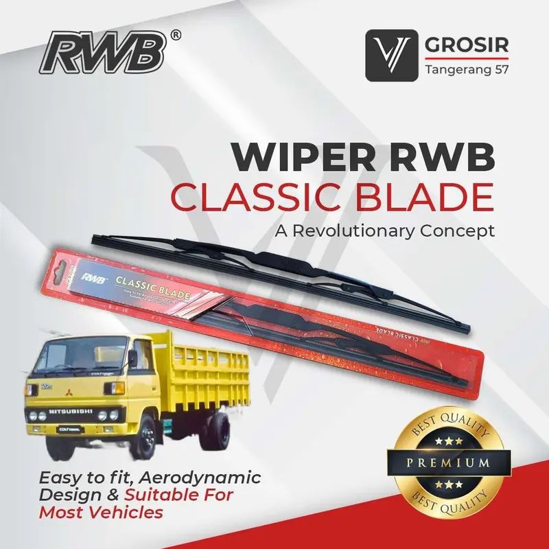 WIPER COLT DIESEL PS100 PS120 Classic Blade RWB 2 PCS 0