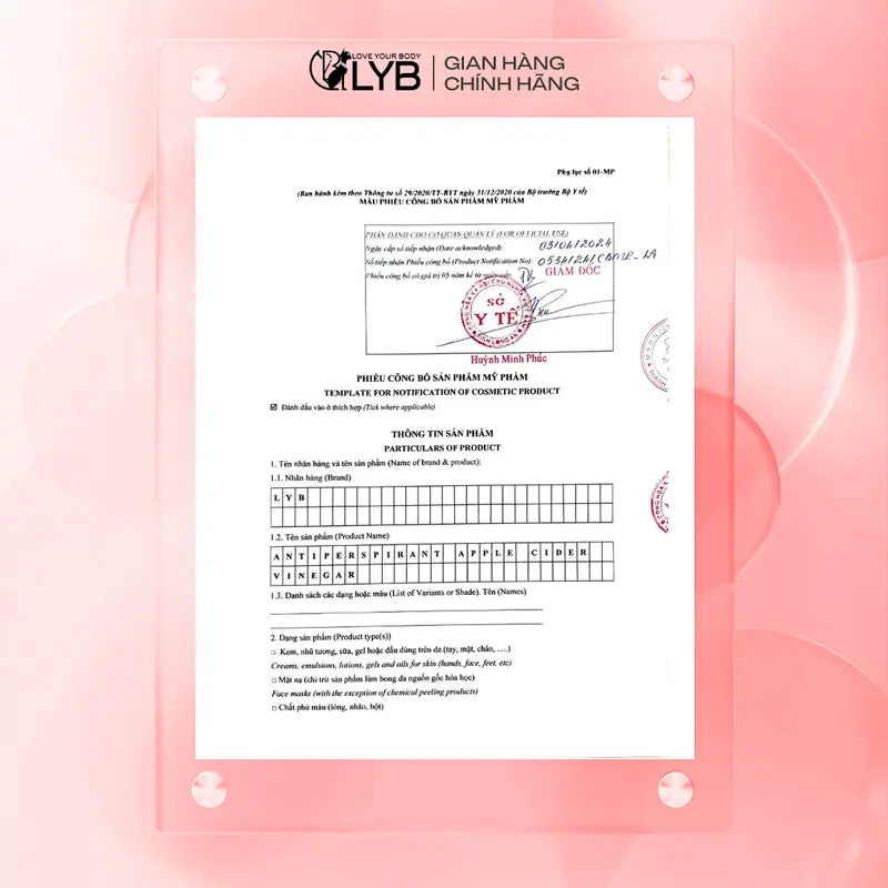 Lăn Khử Mùi & Dưỡng Sáng Son Nách LYB Hương Táo Đỏ - Dưỡng Sáng Nách, Giảm Tiết Mồ Hôi 10ml 6
