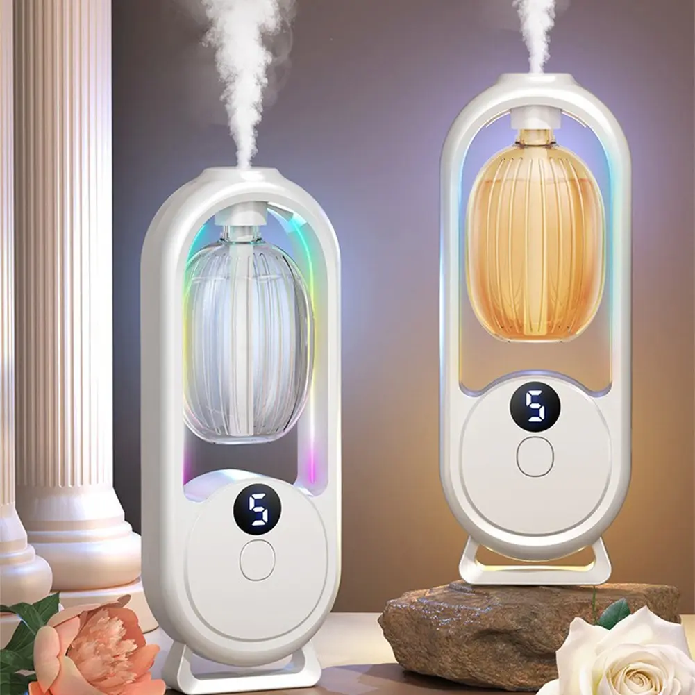 Automatic Essential Oil Diffuser with Colorful Lights & 5 Adjustable Modes!