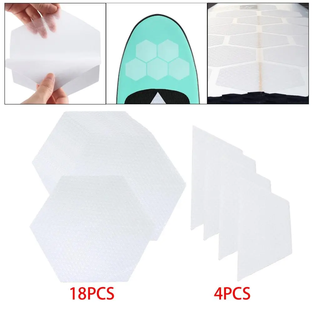 Hexagon Surfboard Pads Honeycomb Hole Surfing Equipment Surf Deck Pads