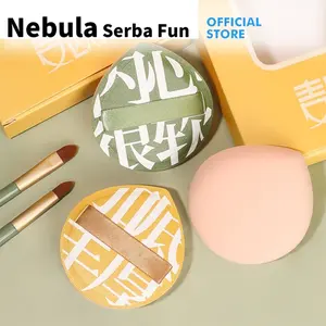( Nebula Serba Fun ) Sponge Bedak H608 Spons Puff Air Cushion BB CreamTabur Beauty Powder Puff Foundation
