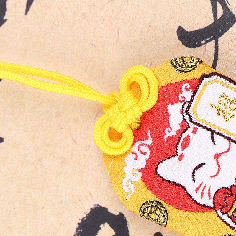 Product Introduction of Mặt dây chuyền quà tặng trẻ em, mới, cổ điển, cầu nguyện Nhật Bản, Trang Sức Bảo Vệ hoàng gia Omamori, tài lộc, thành công, công việc, Chúa giàu có, túi phước lành nhỏ Decor Decor Phòng Đồng 27