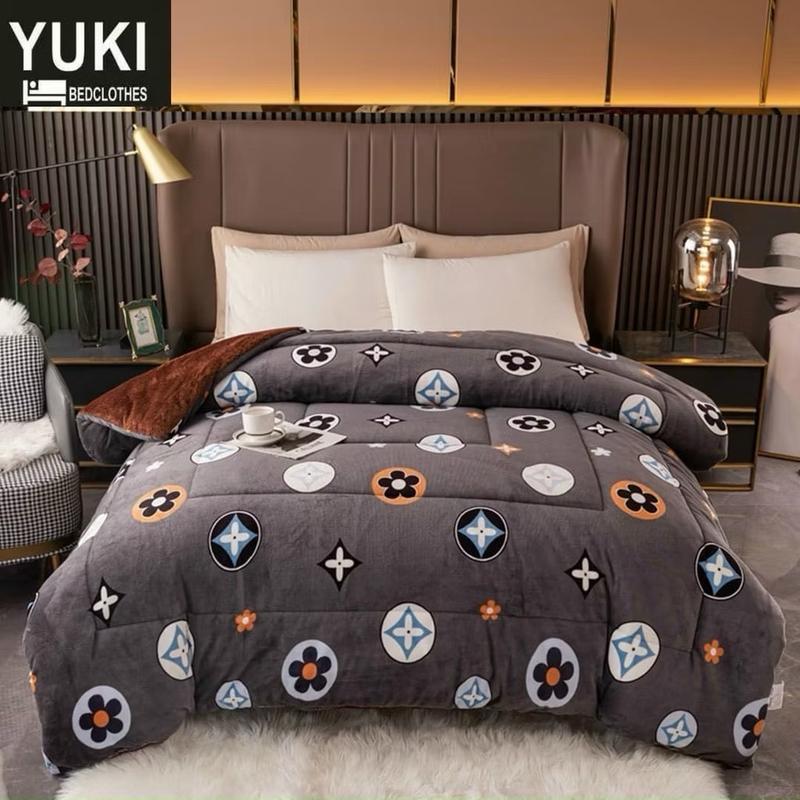 Chăn Lông Cừu Yuki Xuất Nhật Nặng 3,5 kg, Mền YUKI Dày Mịn Kích Thước 2mx2m3 chan long ấm nhung tam ngủ đông