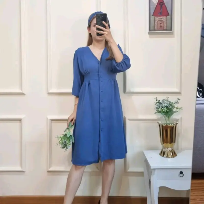 leica dress casual elegant d 7604-1001 Santai V-Neck 4