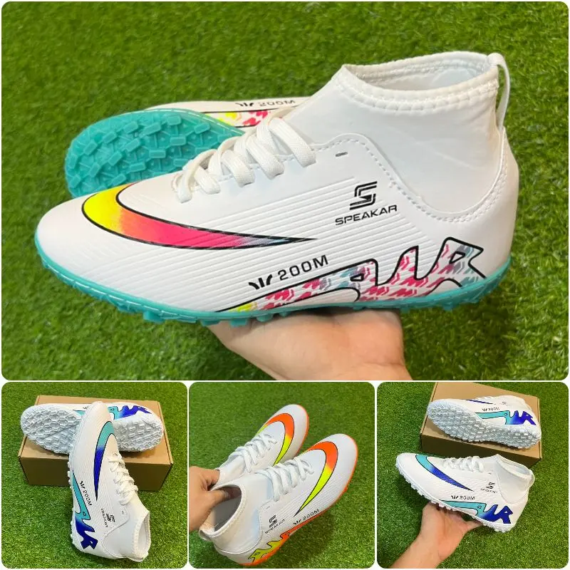 [Tặng tất + Túi kéo] Giày đá banh Airmax_77A_Đã may đế, Kèm bảo hành 1 tháng, đủ size 37-44 Sneaker Sport Tập Thể Dục Giày Thể Thao Nam