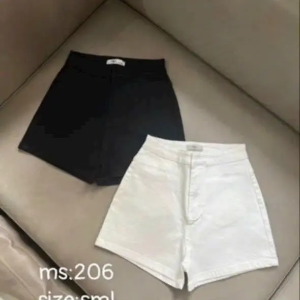 {co giãn} quần short jean nữ fom ôm