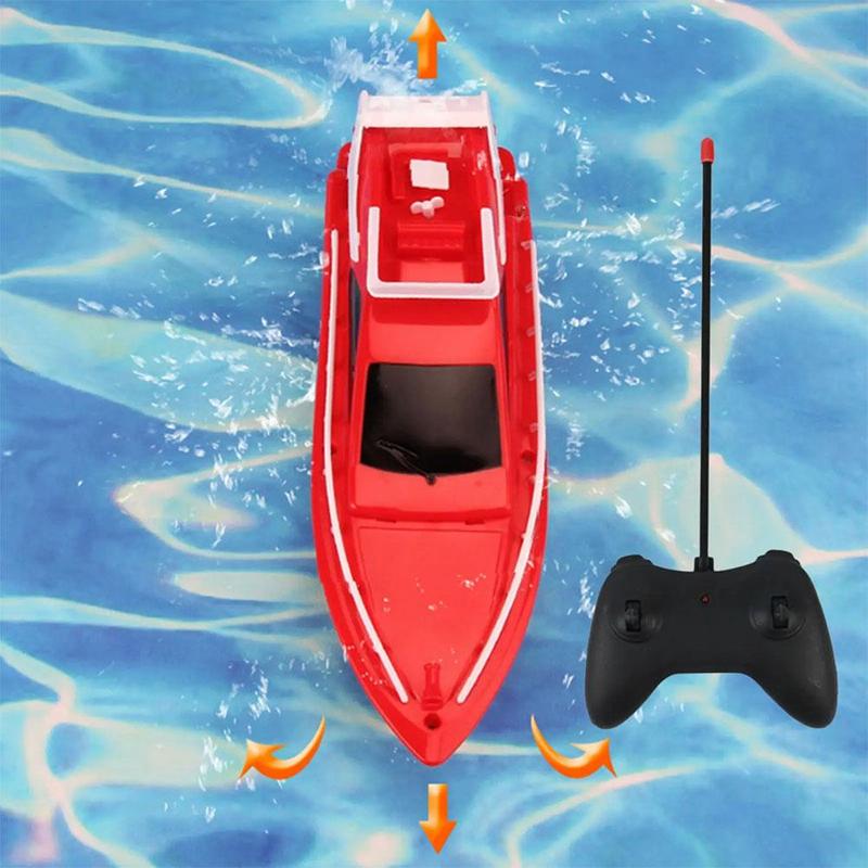 Product Introduction of High Speed Racing Rechargeable Batteries Wireless Waterproof  Super Remote Control Boat For Kids Toys  Remote Boat Gift 35