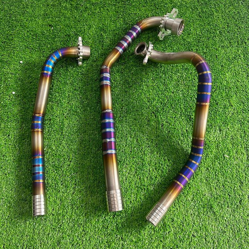 Cổ pô TiTan tặng kèm khâu nối CNC và tai nhôm (xem phần mô tả )