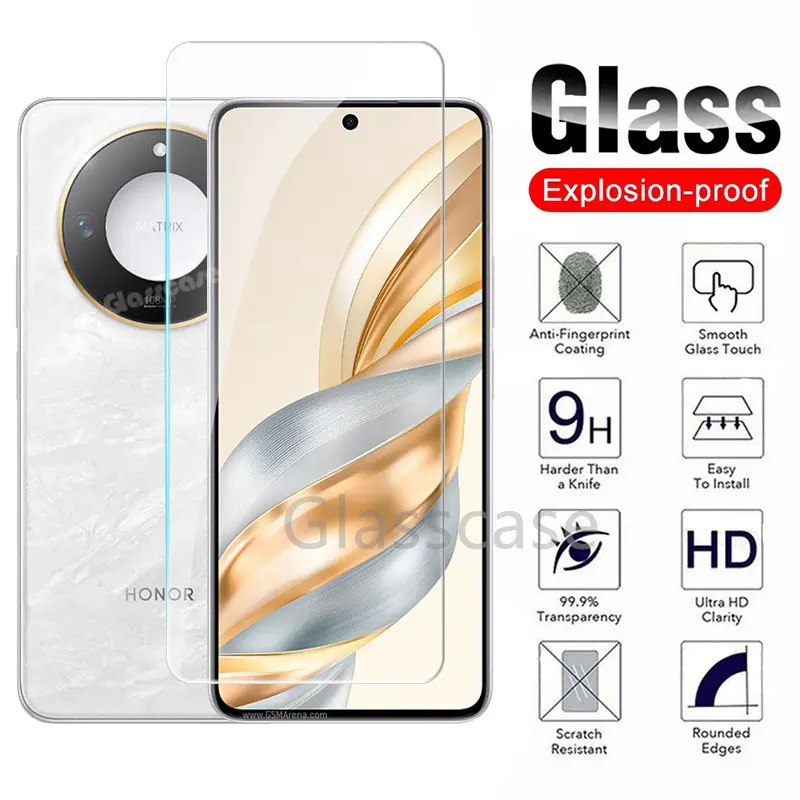 2Pcs Protective Glass For Honor X9C X9 C smart X9Csmart HonorX9Csmart 5G 2024 9H Screen Protector Tempered Glass Protection Glass Film Front Film