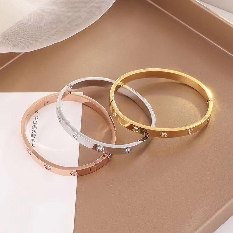 Vòng Tay Cặp Đôi, Cao Cấp, Giá Cả Phải Chăng, Phong Cách Giống Nhau, Khóa Độc Đáo Mở, Bán Chạy Của Người Nổi Tiếng Trên Internet, Giả Rời Cao Cấp, Vòng Tay Nữ Vĩnh Viễn Hợp Xu hướng, Được Đánh Giá Tích Cực, [3255] 3