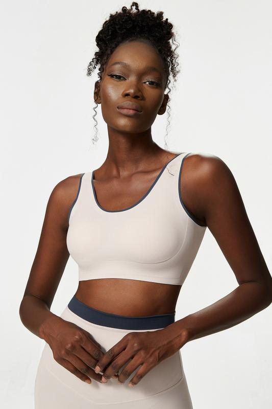 Product Introduction of Sports Bra Women's Buckle Yoga Bra Large Size Sports Bra Seamless Yoga Bra 12