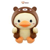 Gambar ISTANA BONEKA Bebek With Hoodie Ducky 13  INCI  Lucu Mainan Anak Bahan Halus Lembut Premium Hadiah Ulang Tahun Kado Dolls Toys - Hoodie Bear Brown dari Boneka Jumbo viral Kab. Malang 3 Tokopedia