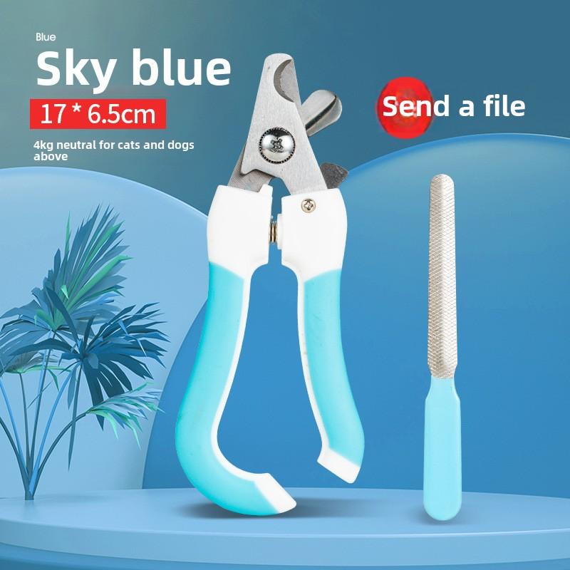 Pet Nail Clippers for Small and Large Dogs, Cat Nail Trimmers with File, Cleaning and Grooming Supplies 1