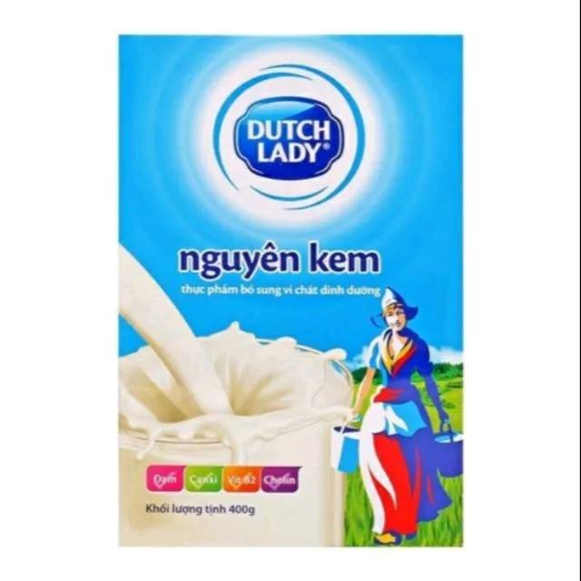 Sữa bột Cô gái Hà Lan nguyên kem 400g (hộp giấy)
