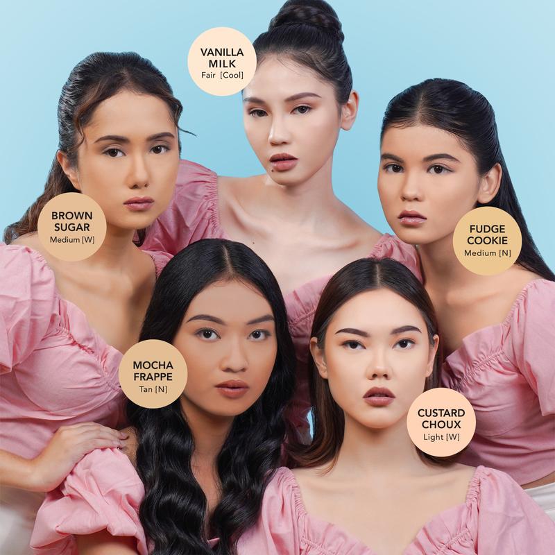 Sea Makeup Acne Cover & Smooth Two Way Cake Pressed Powder and Matte, Bedak Padat, Compact Powder with Salicylic Acid + Ceramide + Safflower 2