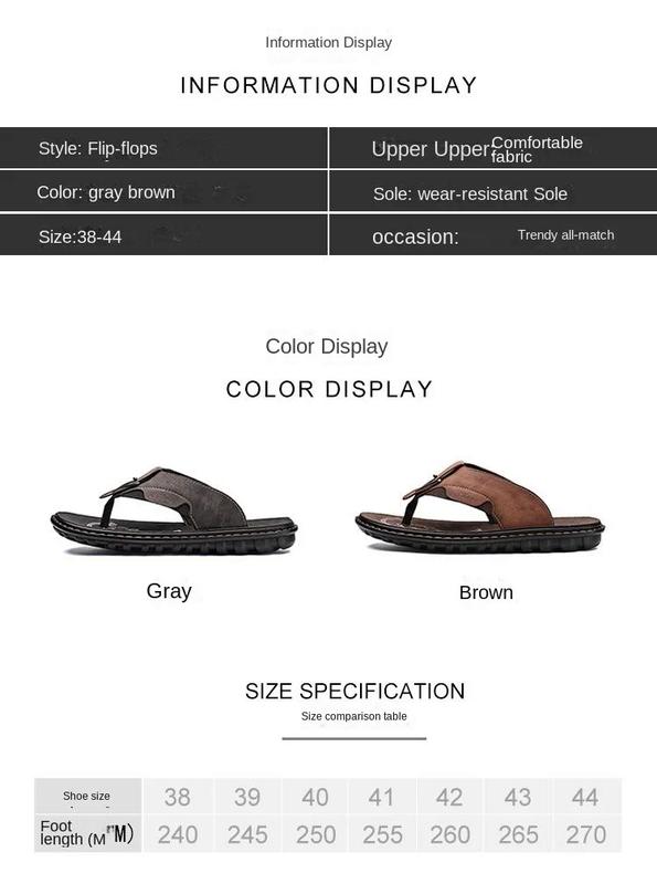 Product Introduction of Dép Lê, Áo Đi Bên Ngoài Thể Thao Mùa Hè Cho Nam, Chống Trượt, Sử Dụng Kép, Dép Xỏ Ngón Đi Biển, Dép Đế Mềm, Thích Hợp Cho Các Hoạt Động Ngoài Trời, Việt Nam 2