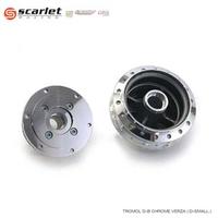 Gambar Scarlet Racing - Tromol Trombol Hub Motorcycle Depan Belakang Set Motor Verza D Small - Set(D/B), Black dari scarletracingindonesia Kota Administrasi Jakarta Utara 3 Tokopedia