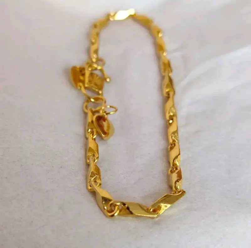 Gelang tangan akesesoris wanita motif padi xuping terbaru 2