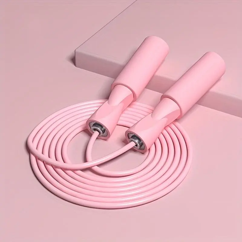 1pc High-Speed Steel Jump Rope for Adults - Adjustable Fitness Training Equipment with Ergonomic Handles, Durable ABS Material, Ideal for Exercise, Weight Loss & Burning, Gym Accessories