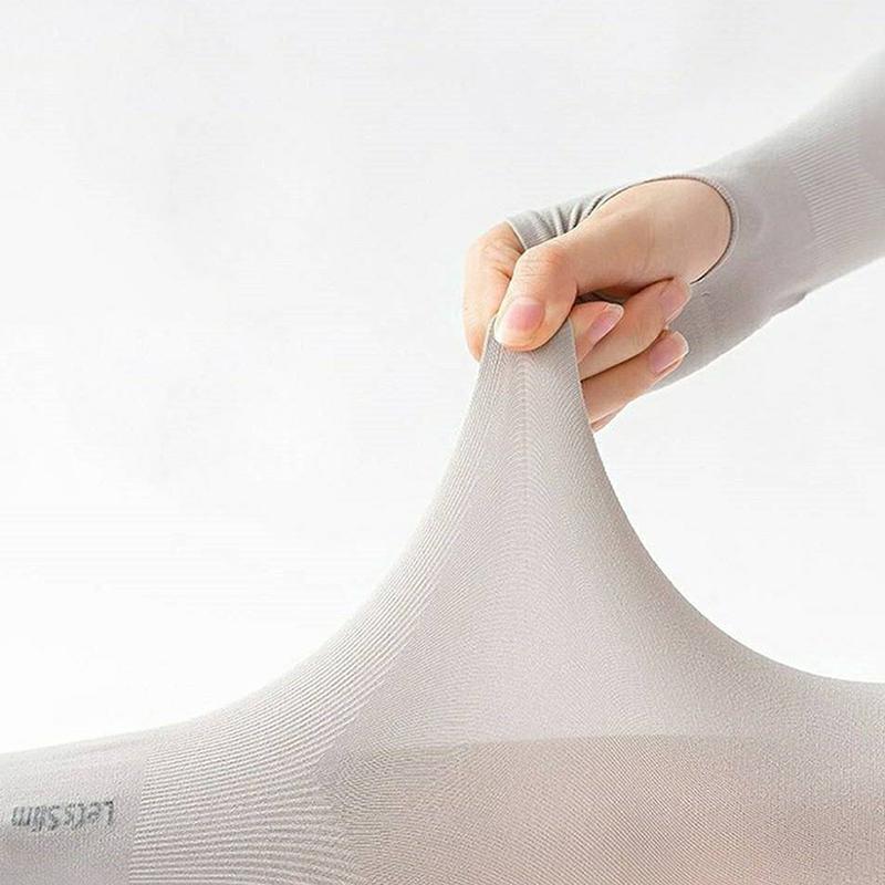 Tay Áo Cánh Cánh Tay Unisex, Mùa Hè, Dành Cho Phụ Nữ Và Nam Giới, Thích Hợp Cho Thể Thao, Chống Nắng, Găng Tay 2