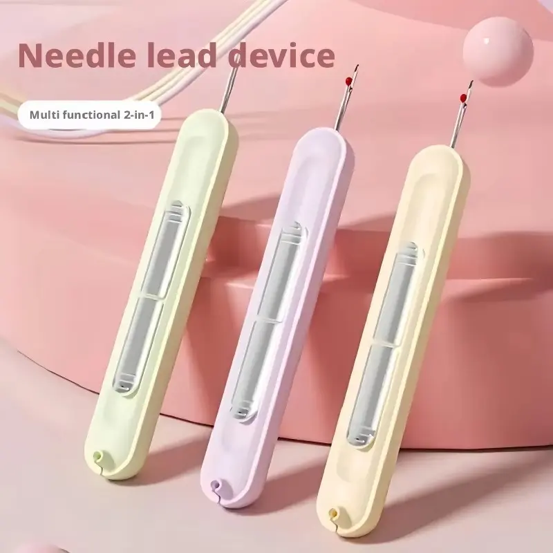 Công cụ xỏ và tháo chỉ, Chức năng kép, Công cụ chọn chỉ may, Thích hợp cho gia đình, Thiết kế đặc biệt cho người cao tuổi, để đếm chỉ